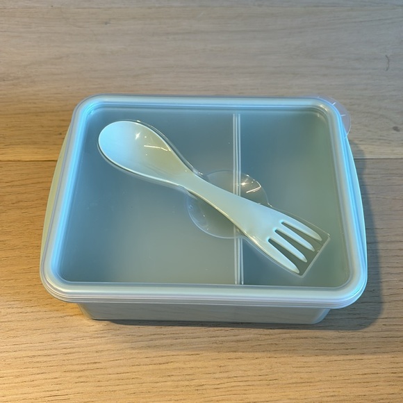 TikTok Popular Target Room Essentials Retro Bento Box Mint Green Lunch Small - Picture 2 of 8